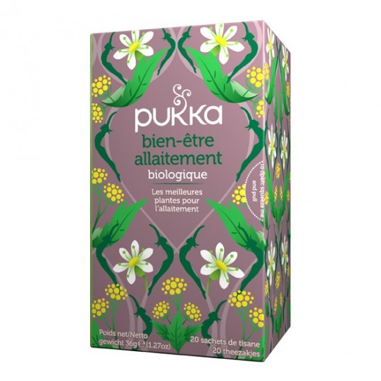 Pukka bien-être allaitement 20 sachets de tisane