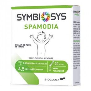 Symbiosys spamodia enfant + de 6mois 2 x 20 sticks