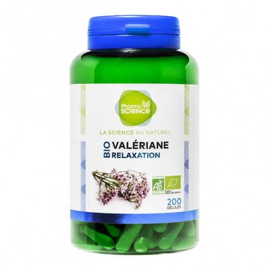 Pharmascience valériane bio relaxation 200 gélules