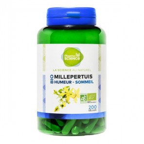 Pharmascience millepertuis bio humeur - sommeil 200 gélules