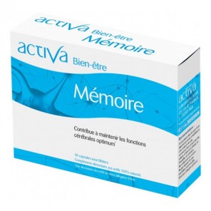 Activa bien-être mémoire 30 gélules