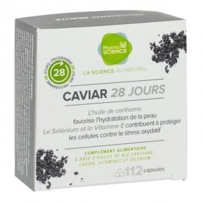 Pharmascience caviar 28 jours 112 capsules