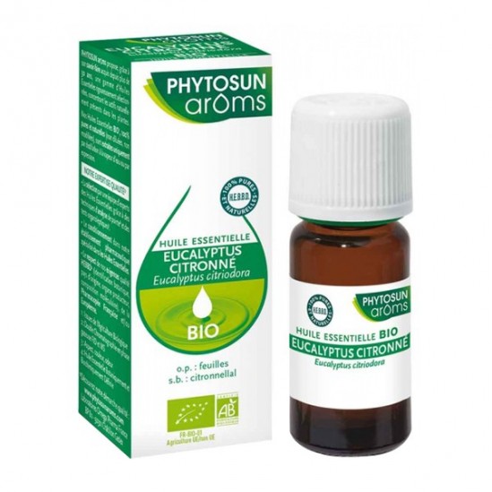 Phytosun arôms huiles essentielles eucalyptus citronné 10ml