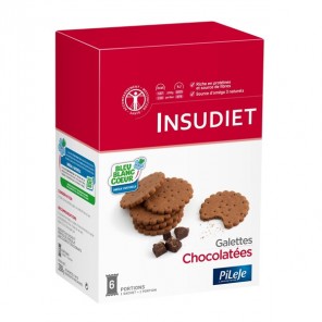 Insudiet galettes chocolatées 288g