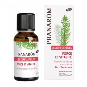 Pranarom Les diffusables force et vitalité bio  30ml