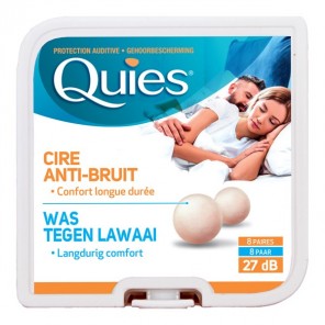 Quies boules de cire naturelle 8 paires