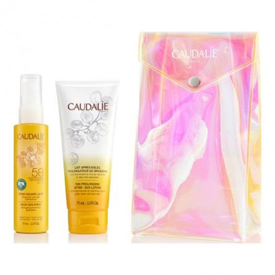 Caudalie pochette de l'été duo soins solaires