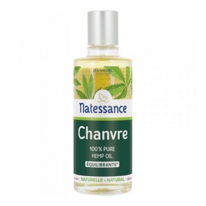 Natessance huile de chanvre 100% pure 100ml