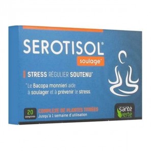 Santé Verte sérotisol soulage 20 comprimés