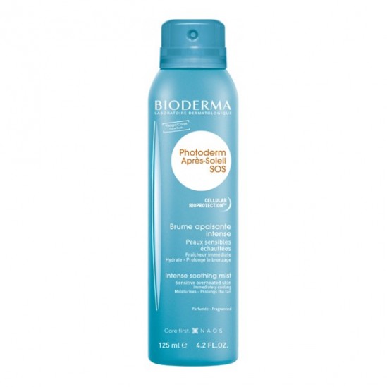 Bioderma photoderm après-soleil sos brume apaisante 125ml