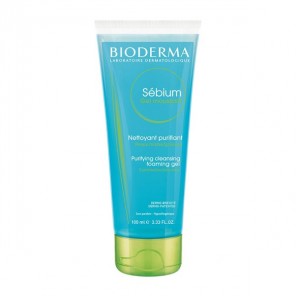 Bioderma sébium gel moussant nettoyant purifiant 100ml