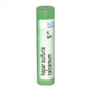 Boiron hepar sulfuris calcareum dose 5ch 4g