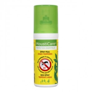 Mousticare spray peau zones tempérées 50ml