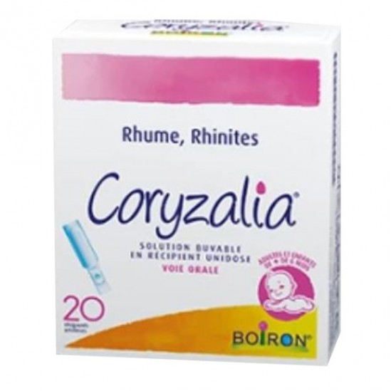 Boiron coryzalia 20 unidoses enfants