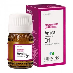 Lehning arnica complexe n°01 traumatismes courbatures 30ml