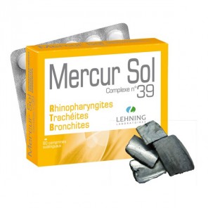 Lehning mercur sol complexe N°39 60 comprimés