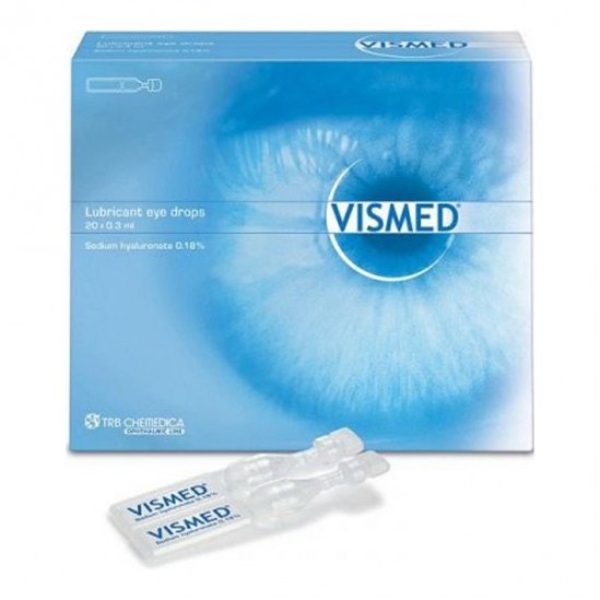 Vismed lubrifiant oculaire 20 doses