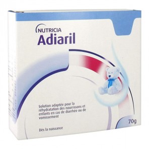 Nutricia adiaril solution réhydratation 10 sachets 70g