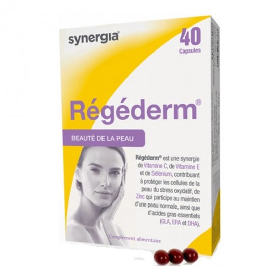 Synergia régéderm beauté de la peau 40 capsules