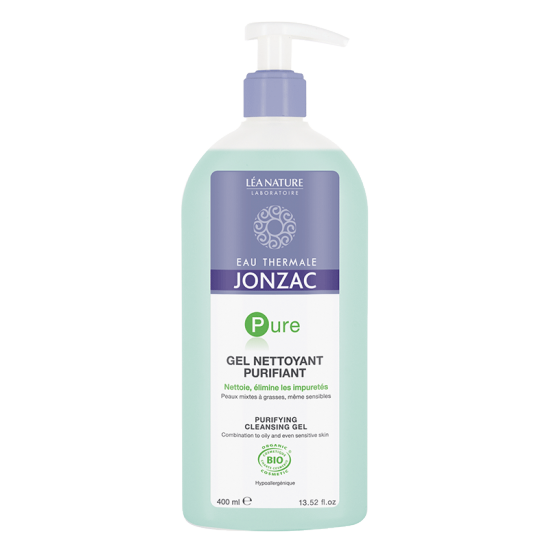 Jonzac gel nettoyant purifiant 400ML