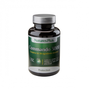 Nature's Plus Commando 3000 - 60 comprimés