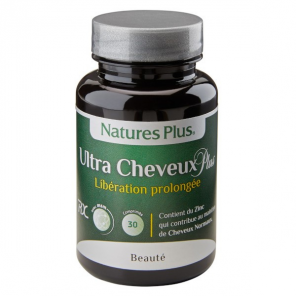 Nature's Plus Ultra Cheveux Plus avec MSM 30 comprimés