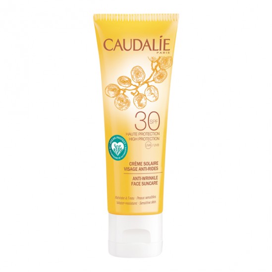 Caudalie suncare crème solaire visage anti-rides spf30 50ml