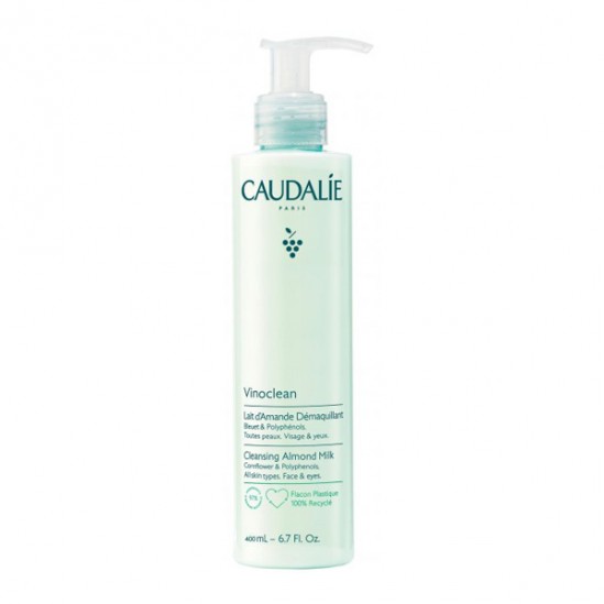 Caudalie vinoclean lait d'amande démaquillant 400ml