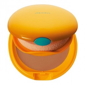 Shiseido tanning fond de teint compact bronzant spf6 honey 12g