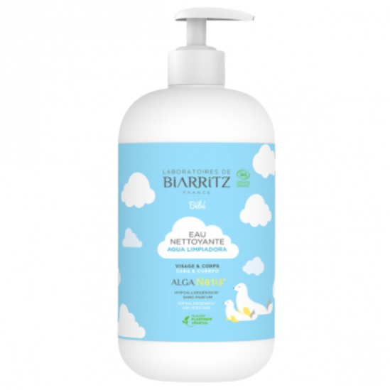 Biarritz eau nettoyante alga natis bébé visage et corps 500ml