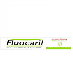 Fluocaril bi-fluore menthe gel dentifrice 250mg 75ml