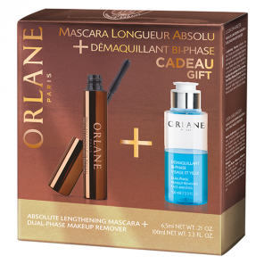 Orlane cadeau gift mascara longueur absolu + démaquillant bi-phase