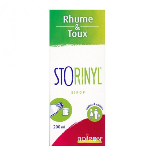 Boiron storinyl sirop rhume & toux 200ml