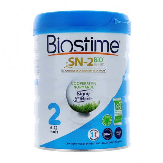 Biostime 2ème age chèvre 6 - 12 mois 800g