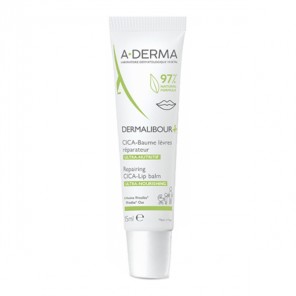 A-derma dermalibour + cica-baume lèvres réparateur 15ml