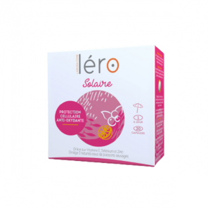 Léro solaire prépare la peau au soleil 30 capsules x2