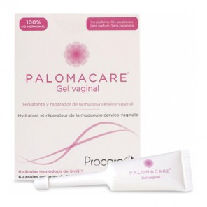 Procare health palomacare gel vaginal 6 canules unidoses de 5ml