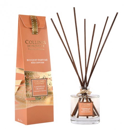 Collines de provence bouquet parfumé cannelle orange 100ml