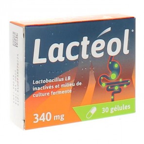 Lactéol 340mg 30 gélules