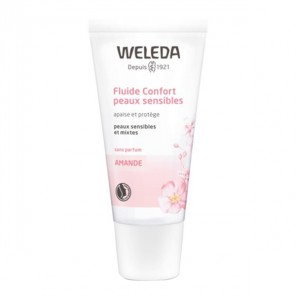 Weleda amande fluide confort peaux sensibles 30ml