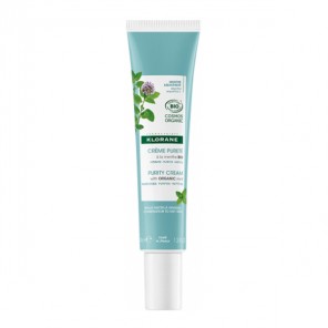 Klorane crème pureté à la menthe bio 40ml