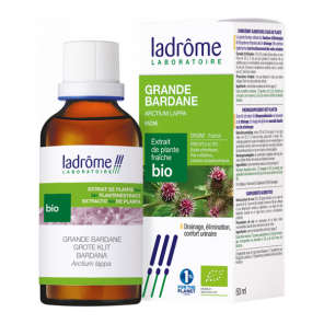 Ladrôme extrait de plante fraîche bio grande bardane 50ml