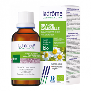 Ladrôme extrait de plante fraîche bio grande camomille 50ml