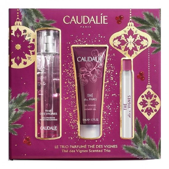 Caudalie coffret trio parfumé thé des vignes