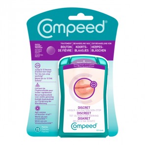 Compeed bouton de fièvre total care 15 patchs