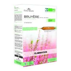 Flora natura bruyère elimination bio 20 ampoules 15ml