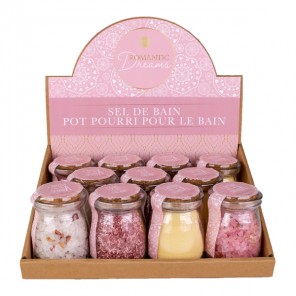 Tentation coffret romantic dreams sels de bain pourri effervescent