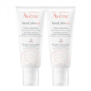 Avène XeraCalm AD Crème Relipidante Lot de 2x200 ml