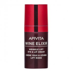 Apivita wine elixir crème yeux & lèvre lift rideS 15ml