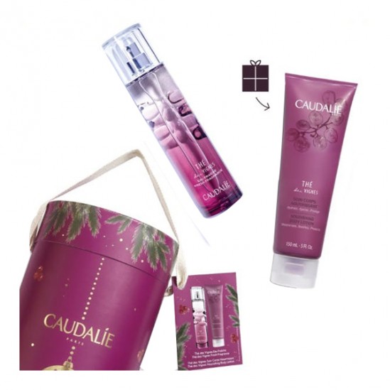 Caudalie coffret duo parfumé thé des vignes